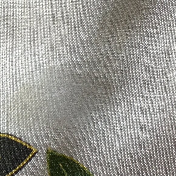 Vintage Kanebo Japanese Peacock and Floral Silk Scarf 32" X 32" - Picture 15 of 15